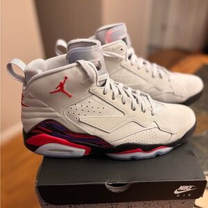 Jordan MVP Neutral Grey/University Red, Size 11, Worn 1 time, like new condition